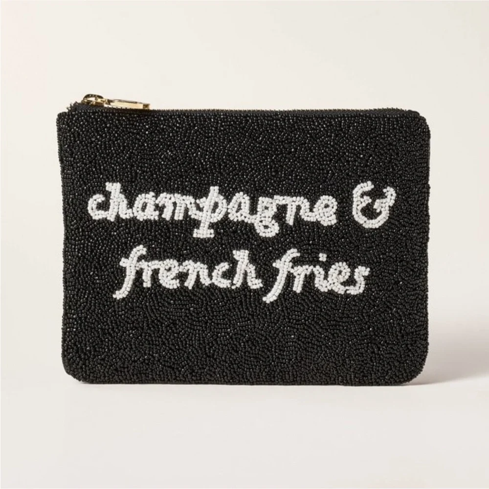 ♠️ Champagne & French Fries Beaded Clutch - Kate Spade New York x Target
